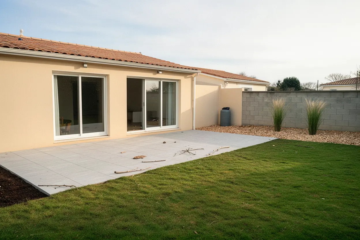 Terrain propre après ramassage à Nieul-sur-Mer